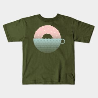 Breakfast At Daybreak Kids T-Shirt